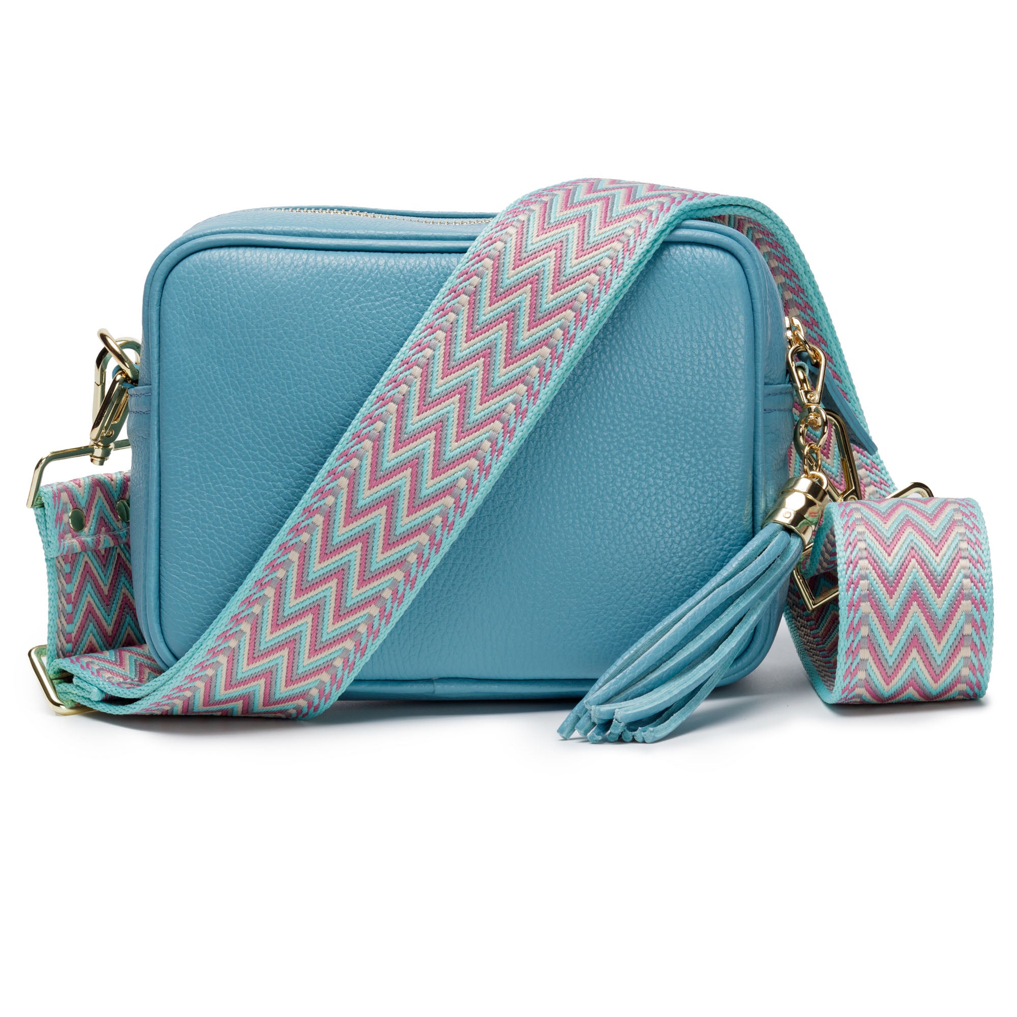 Crossbody Tassel Aqua