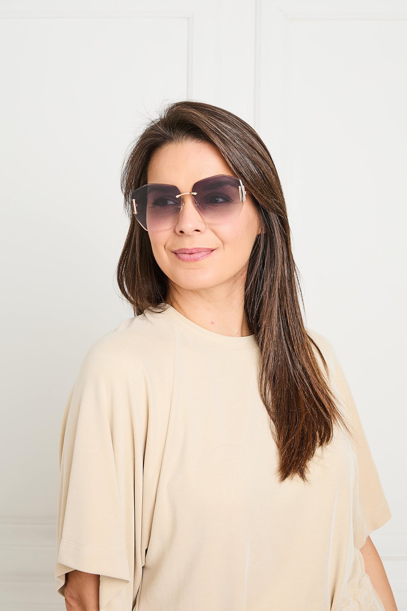 Model Image of Cabo Sunglasses by Elie Beaumont