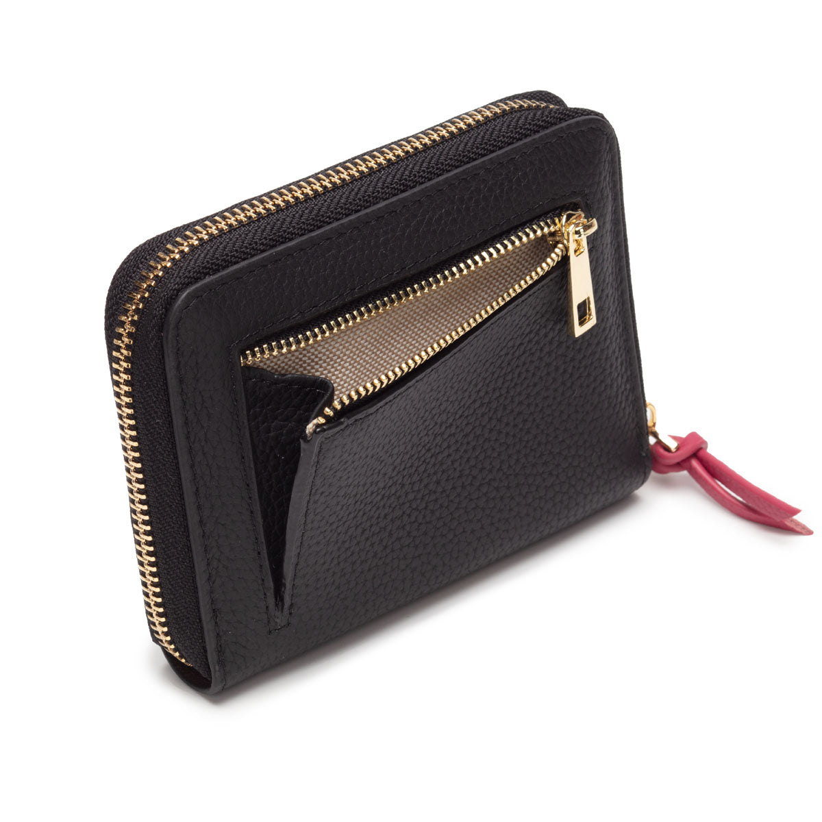 Zipper Purse/Wallet Black - Berry