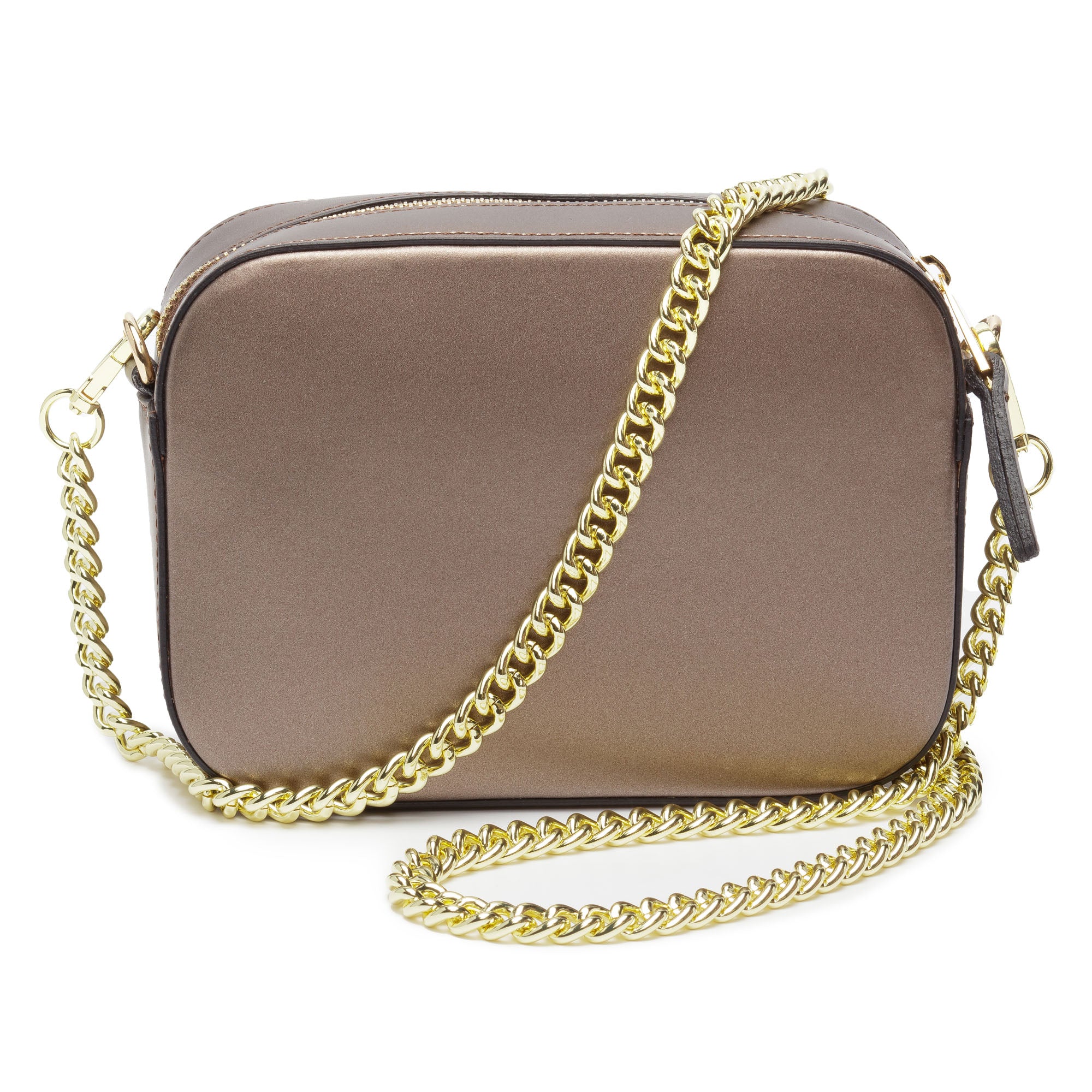 Form Bag Bronze ( Gold Chain )