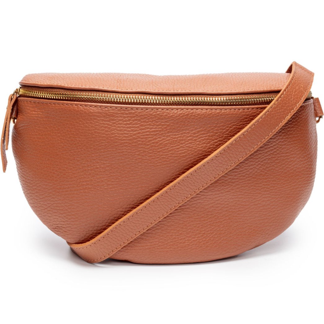 SLING TASCHE - HELLBRAUN 