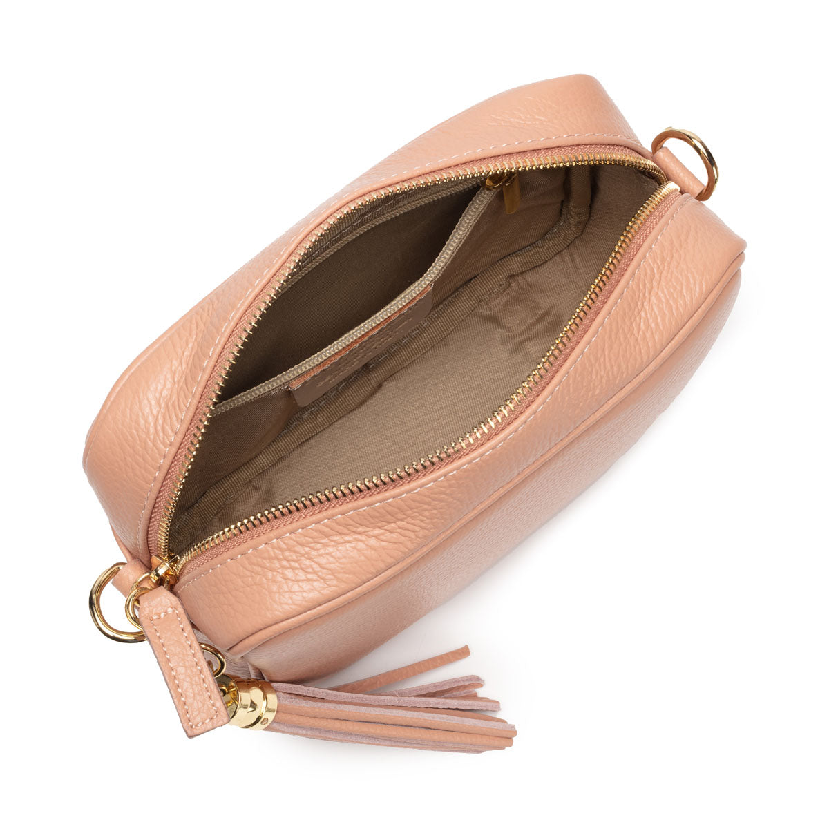 Crossbody Tassel Salmon Pink