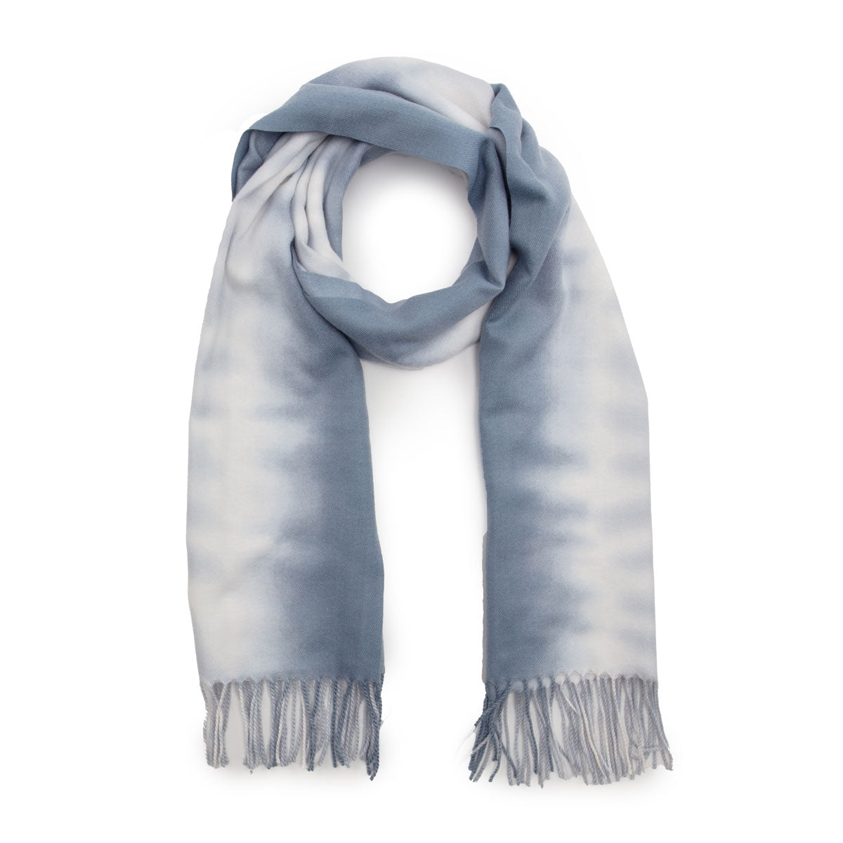 Image of Pastel Blue Ombre Scarf by Elie Beaumont