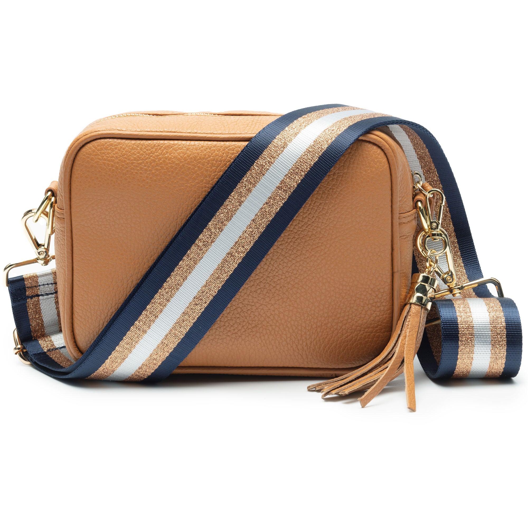 Crossbody Tassel Tan