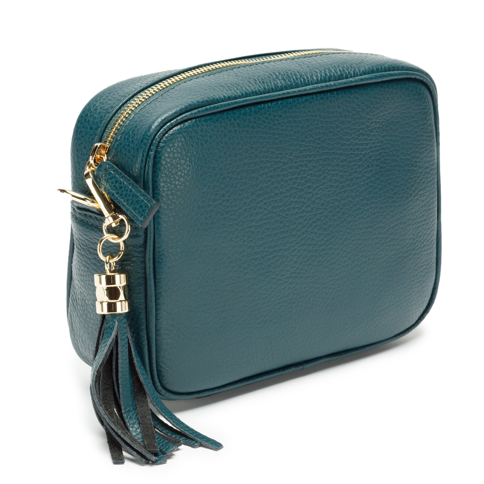 Crossbody Tassel Teal - Elie Beaumont London