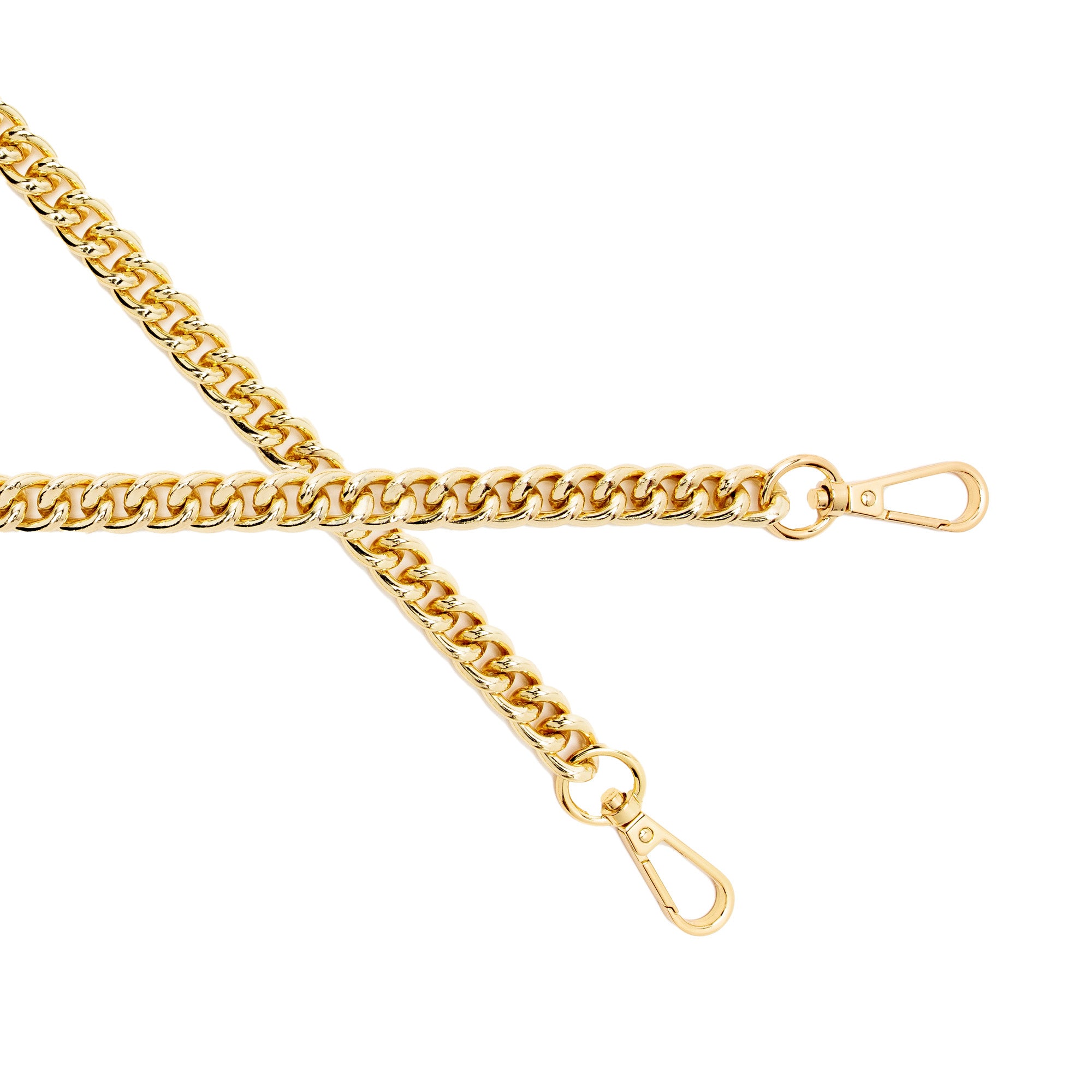 Brass Chain Link Shoulder Strap – maeree