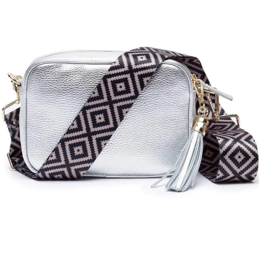 Cobble Hill Crossbody (Metallic Sunset)- Designer leather Handbags