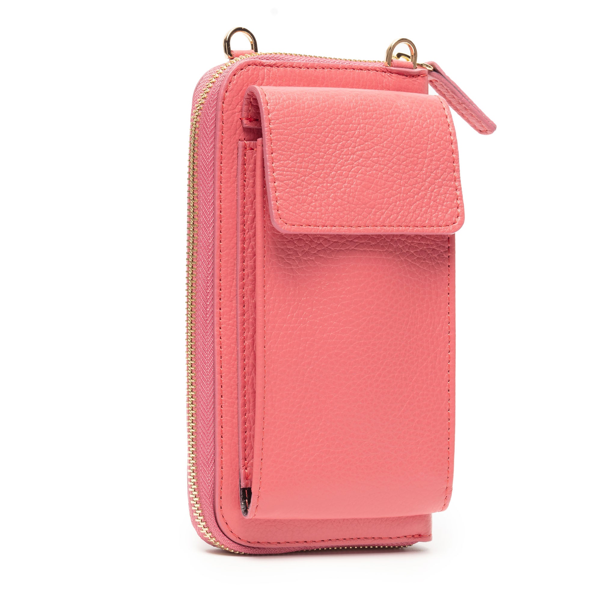 Phonebag Strawberry (Champagne Stripes strap)